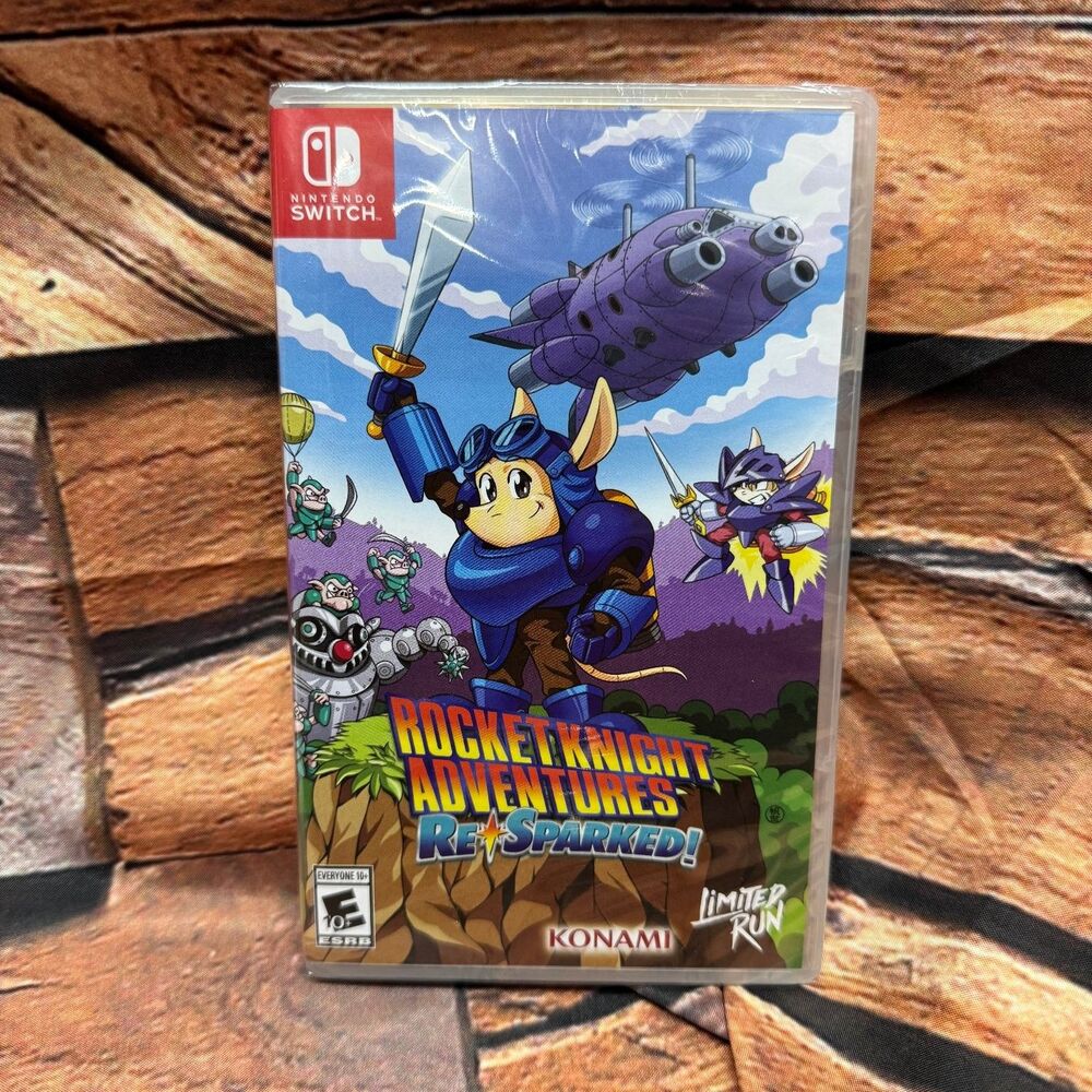 Rocket Knight Adventures: Re-Sparked! Limited Run Nintendo Switch Video Game